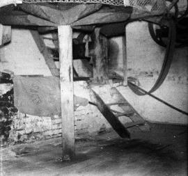 Audley Mill, Millend, Audley - upright shaft and crown wheel