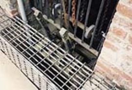 Stour Provost Mill, Stour Provost, Dorset, Grade II, waterwheel hatch