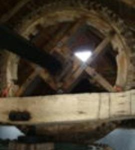 Brakewheel and windshaft, Knowle Mill, Bembridge