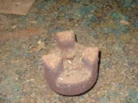 Upper coupling of upright shaft on dust floor, smock mill, Crowfield