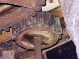 Stone nut(1), Cat and Fiddle Mill, Dale Abbey