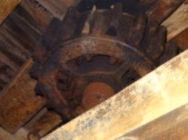 Stone nut(2), Cat and Fiddle Mill, Dale Abbey