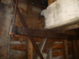 Tentering gear, post mill, Friston, Suffolk