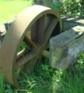 Tramwheel, post mill, Friston, Suffolk