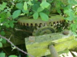 Drive to tramwheels, post mill, Friston, Suffolk