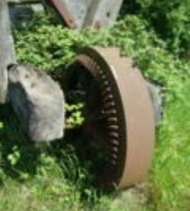 Tramwheel, post mill, Friston, Suffolk