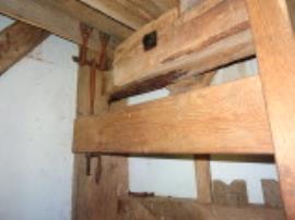 Remains of head steelyard and link, Hogg Hill Mill, Icklesham