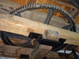 Great spur wheel, Melin Llynon, Llanddeusant