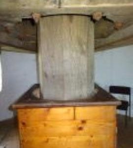 Upright shaft, Melin Llynon, Llanddeusant