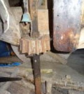 Tail stone nut and quant, New Mill, Cross in Hand