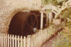 Somerset, Dunster, tandem overshot wheels