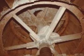 Hampshire, Fullerton Mill, waterwheel