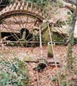 Trigon Estate, Wareham St Martin, Dorset, remote drive to waterwheel