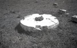 "Ashcombe, Sussex: Millstone on windmill site"