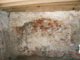 Dulcote West Mill, Somerset, drying house interior