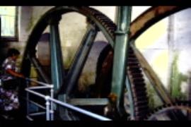 Claverton Pumping Station, drive from wheel