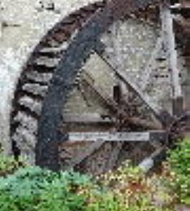 Coppice Mill, Stone - waterwheel
