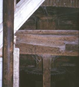 Cannock Mill, Cannock - pit wheel, wallower and great spur wheel
