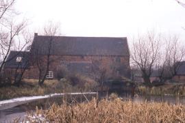 Cannock Mill, Cannock - pond and back of mill