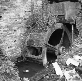 Checkhill Farm Mill, Kinver - waterwheel