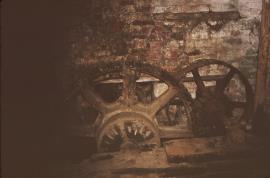 Checkhill Farm Mill, Kinver - the drive from the wheelshaft