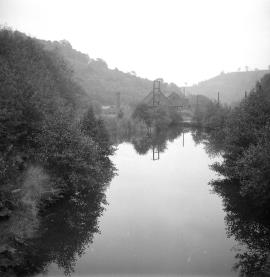 Consall Mill, Ipstones - mill seen along the canal