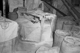 Cannock Mill, Cannock - pair of stones and drive to feed mixer