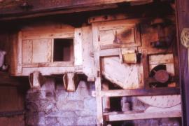 Harracles Mill, Rudyard - groat machine (winnower for oats)