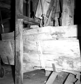 Harracles Mill, Rudyard - machine (sieve) for oatmeal
