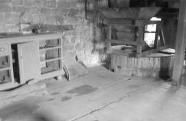 Harracles Mill, Rudyard - a pair of stones (lefthand ones facing waterwheel)