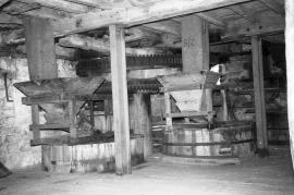 Harracles Mill, Rudyard - general view of stone floor