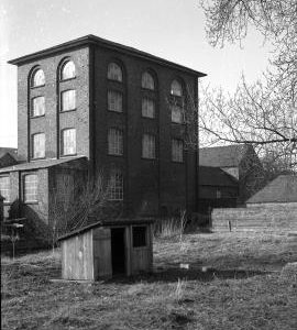 Greensforge Mill, Greensforge, Swindon - from across mill race