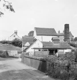 Hayes Mill, Oulton - waterwheel side, tail end of mill with washing house (for ground material) in front