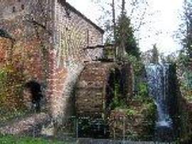 Splashy Mill, Moddershall - waterwheel