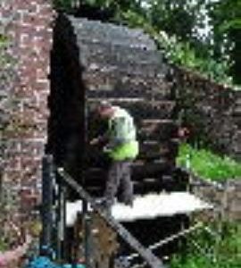 Splashy Mill, Moddershall - Neil Riddle working