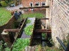 Splashy Mill, Moddershall - launder