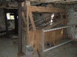 Stramshall Mill, Stramshall - the water turbine