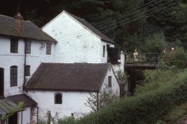 Oulton Mill, Oulton - downstream side, seen from road