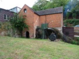 Bishop's Offley Mill, Offleybrook - mill with waterwheel working