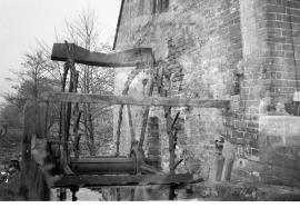 Stretton Mill, Stretton - north waterwheel