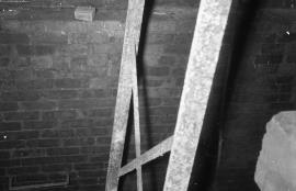 Teddesley Home Farm Mill, Teddesley Park, Teddesley Hay - waterwheel arms