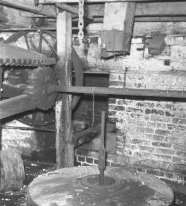 Little Aston Mill, Aldridge - millstone and crown wheel drives