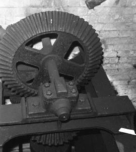 Stramshall Mill, Stramshall - the head gears of the turbine