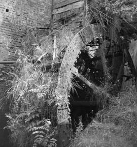 Splashy Mill, Moddershall - the waterwheel