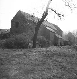 Somerford Hall Mill, Brewood - mill from river