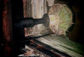 Stramshall Mill, Stramshall - the water turbine