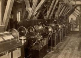 The rollerfloor of the Sussex Street Mill