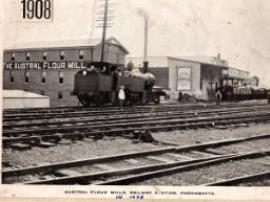 The Austral Flour Mill at Parramatta
