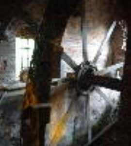 Worston Mill, Worston - waterwheel
