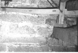 Weston Jones Mill, Weston Jones - disengagement lever on east stone nut